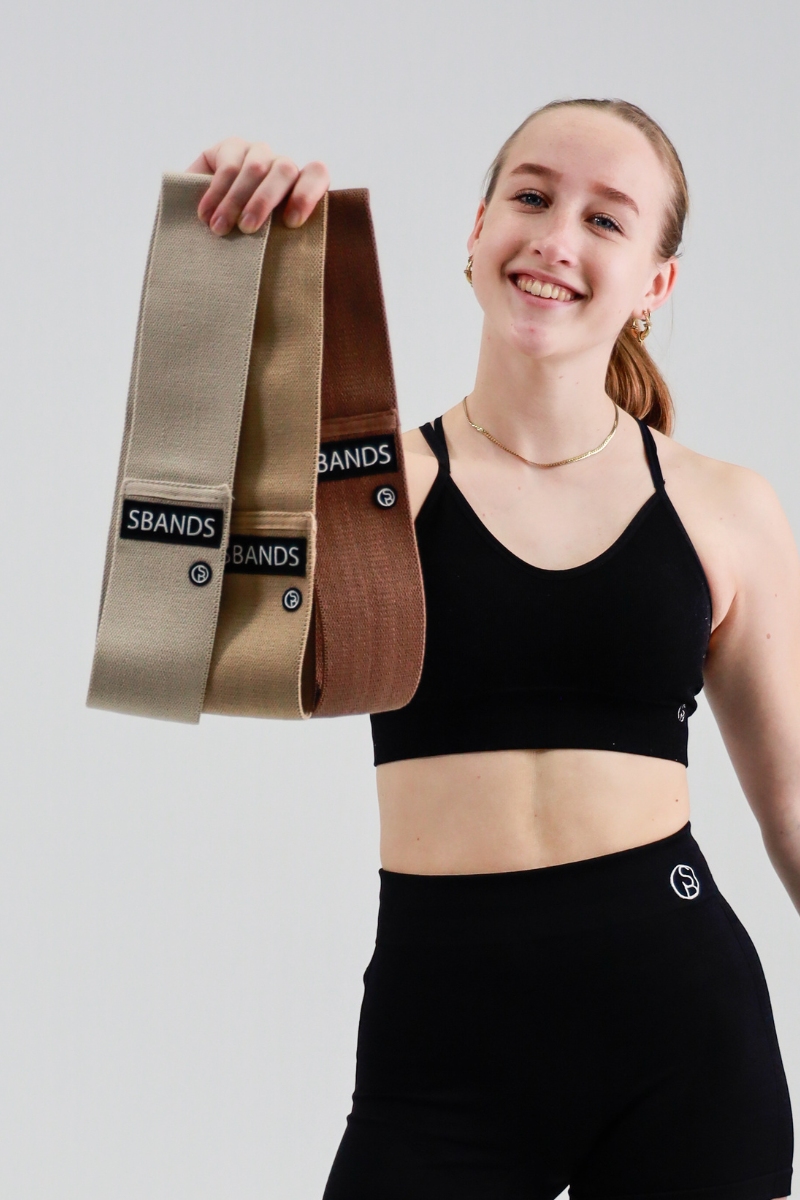 Weerstandsbanden Taupe | Set