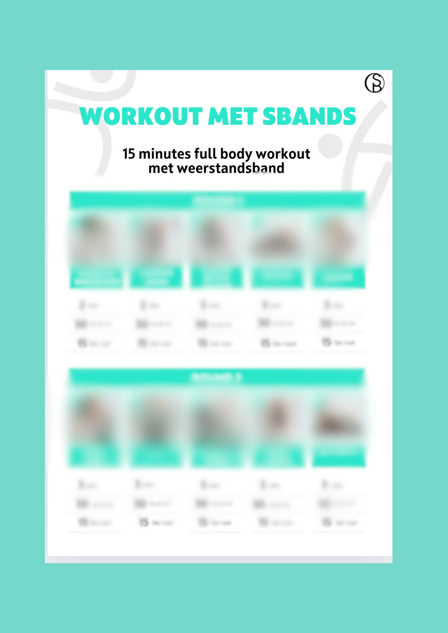 Workout schema | Full-body weerstandsband