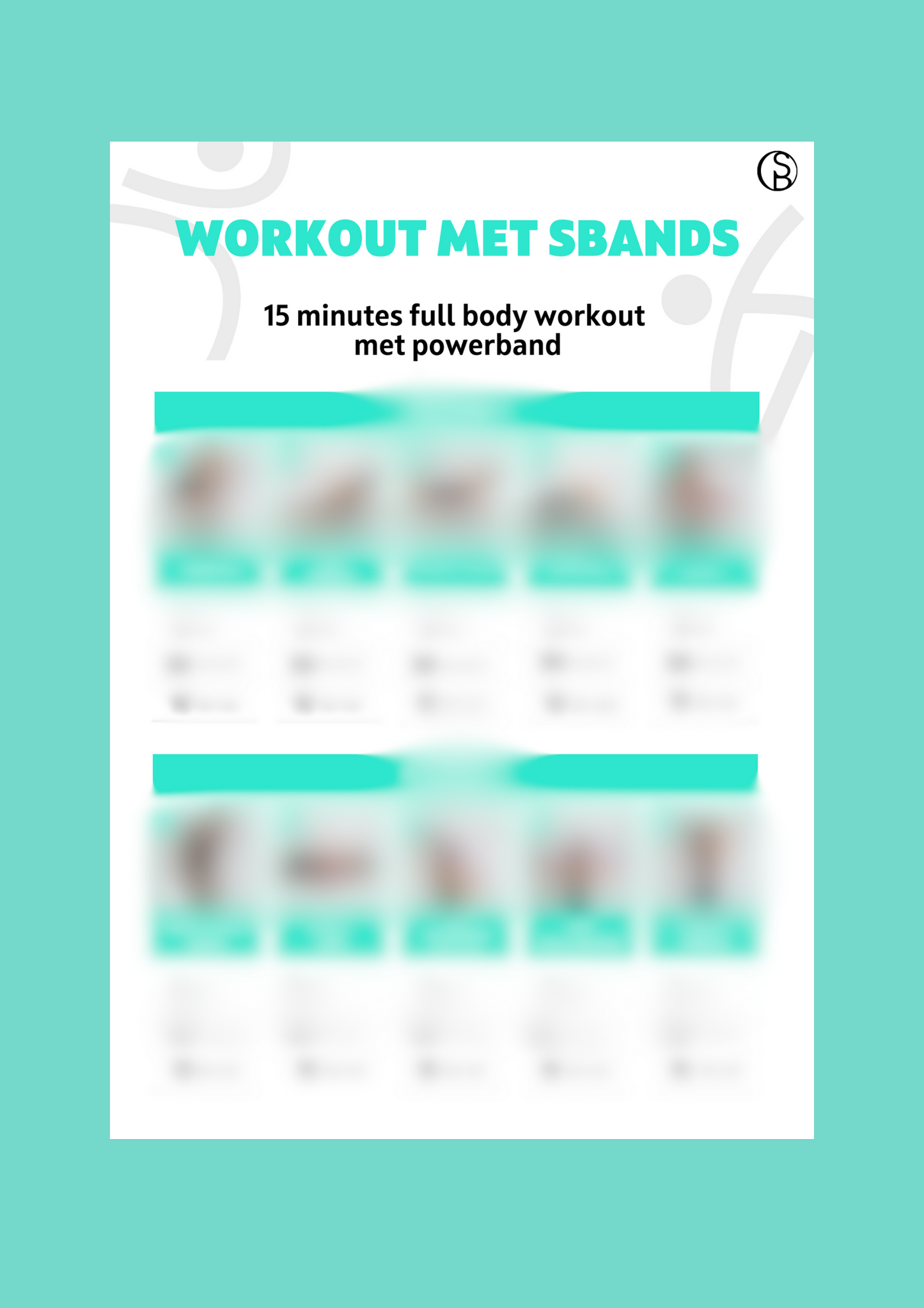 Workout schema | Full-body powerband